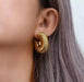 Chloe Gold Earrings - Ranee London