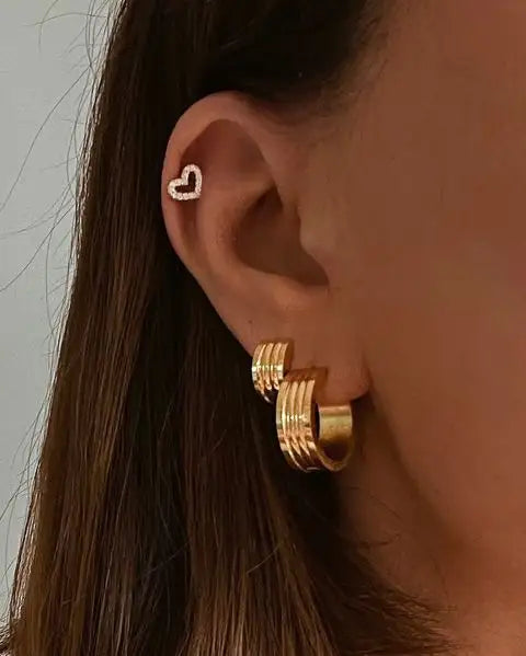Madhubala Hoop Earrings
