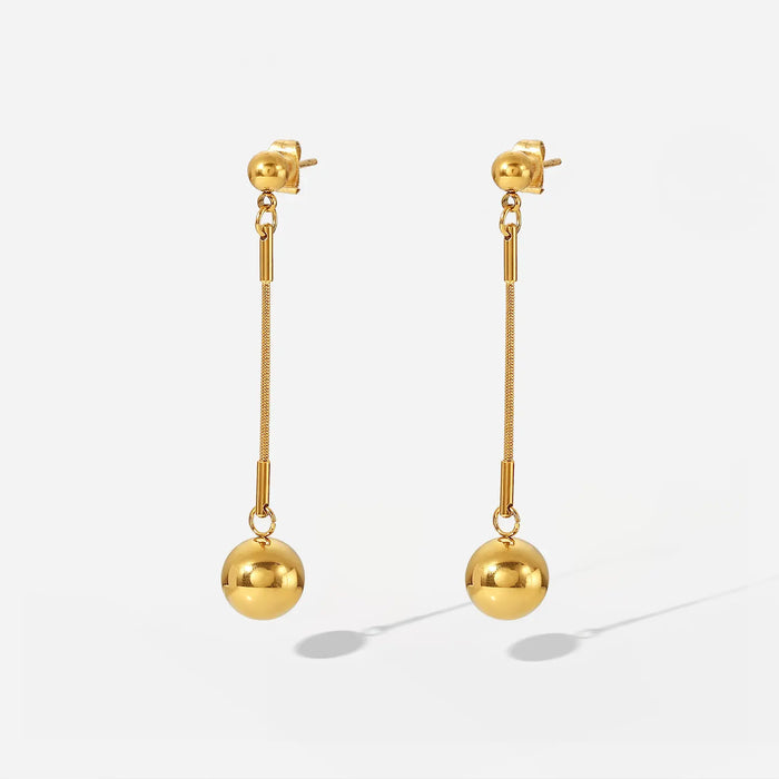 Nargis Stud Drop Earrings