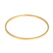 Brigid Flat Gold Bangle - Ranee London