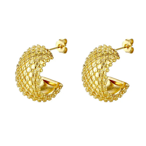 Chunky Gold Earrings - Ranee London