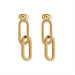 waterproof nina earrings gold plated
