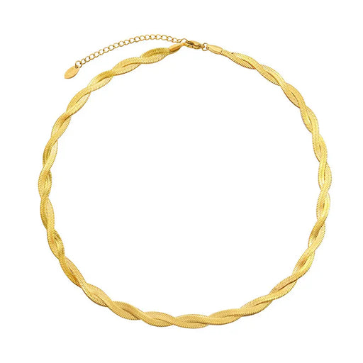 Infinity Waterproof gold plated Necklace