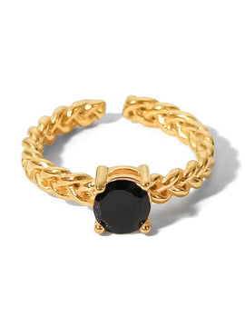 Abby Gold Plated Ring